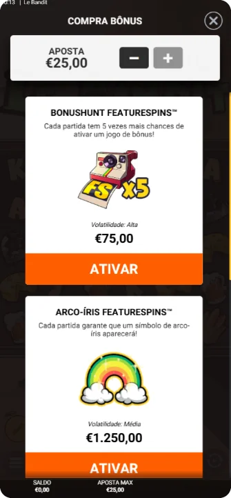 Compra Bonus