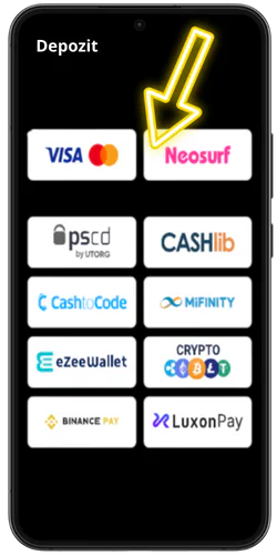 Deposit funds