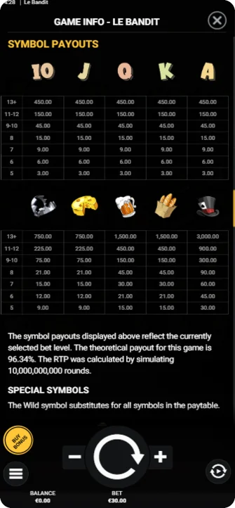 Game info